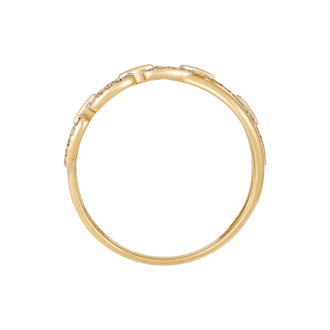 Кольцо из золота 585 пробы c бриллиантами, Л 1208 6816 за 37600