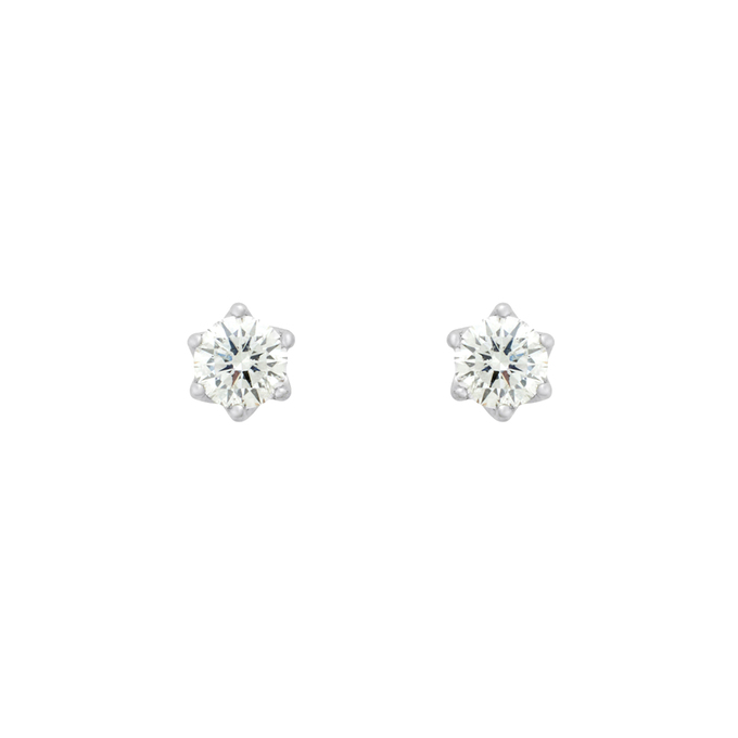 Серьги из золота 585 пробы c бриллиантами, К 0000 4002 за 44200