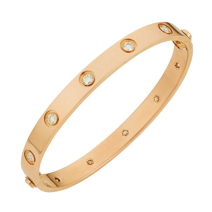 Браслет из золота 750 пробы c бриллиантами