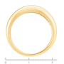 Кольцо из желтого золота 585 пробы c 54 бриллиантами Л39005222 фото 4