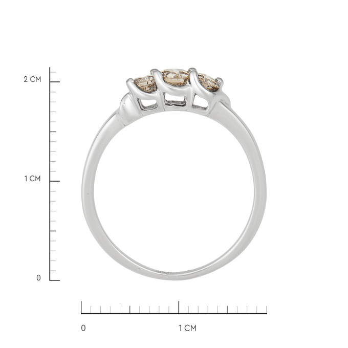 Кольцо из золота 585 пробы c бриллиантами, Л 4508 4347 за 38300