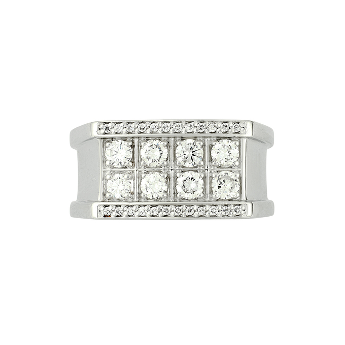 Кольцо из золота 585 пробы c бриллиантами, Л 6100 7863 за 170000