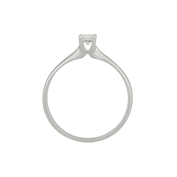 Кольцо из золота 585 пробы c бриллиантом, Л 4710 6295 за 47040