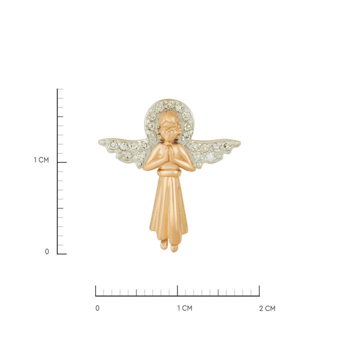 Подвеска из золота 585 пробы c бриллиантами, Л 5805 2166 за 20720