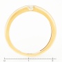Кольцо из желтого золота 585 пробы c 1 бриллиантом Л75009594 фото 4