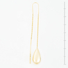 Серьги из желтого золота 585 пробы