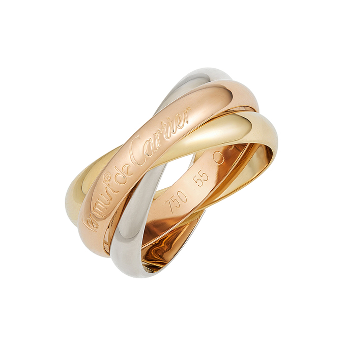 Кольцо Cartier Trinity, Л 2912 9758 за 140000
