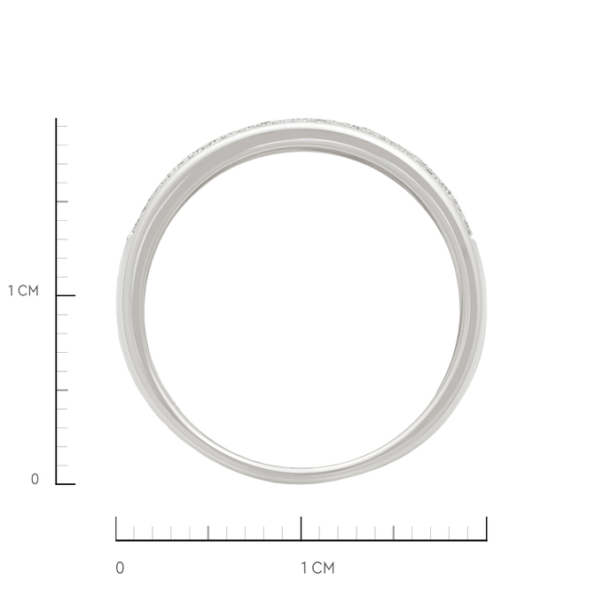 Кольцо из золота 585 пробы c бриллиантами, Л 2807 3798 за 48900