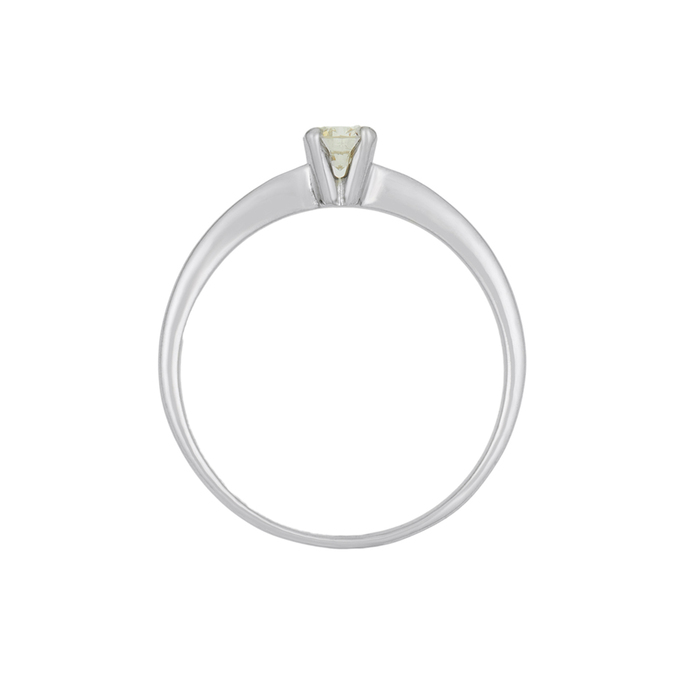 Кольцо из золота 585 пробы c бриллиантом, Л 6202 0720 за 55360