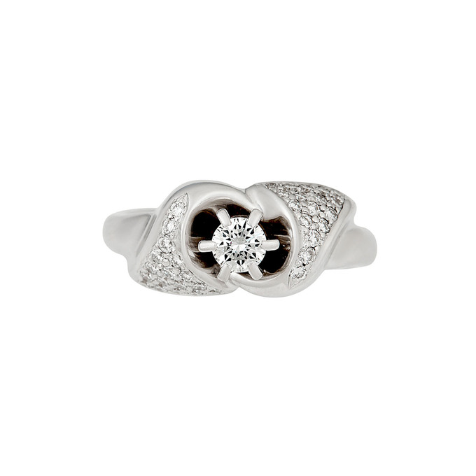 Кольцо из золота 585 пробы c бриллиантами, Л 2812 3678 за 99900