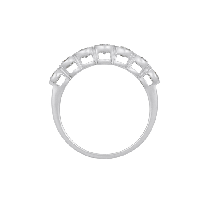 Кольцо из золота 585 пробы c бриллиантами, Л 2802 1677 за 79500