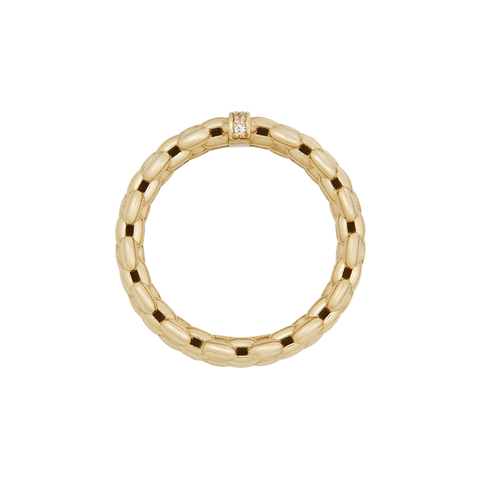 Кольцо из золота 585 пробы c фианитами, Л 5207 4367 за 34880