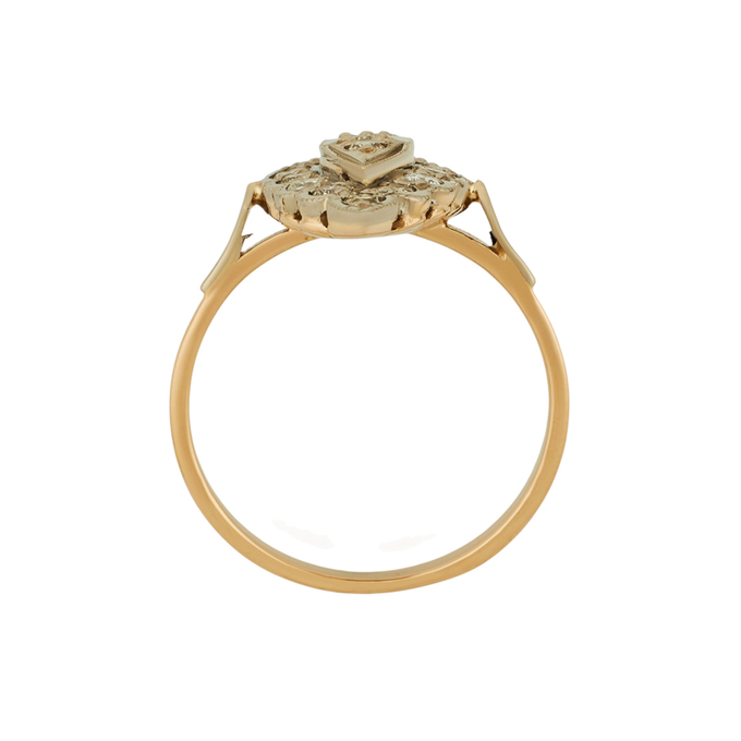 Кольцо из золота 585 пробы c бриллиантами, Л 4706 1125 за 67600