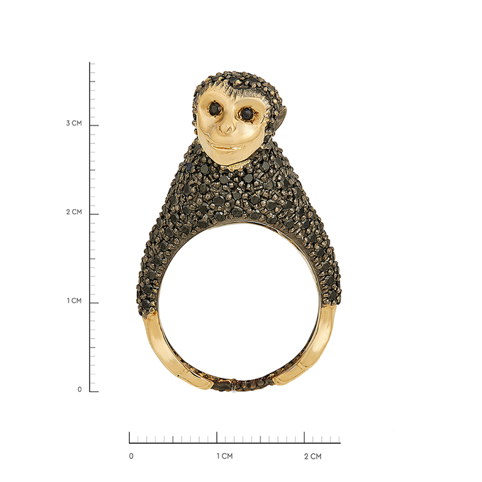 Кольцо из золота 585 пробы c бриллиантами, Л 2812 4572 за 286000