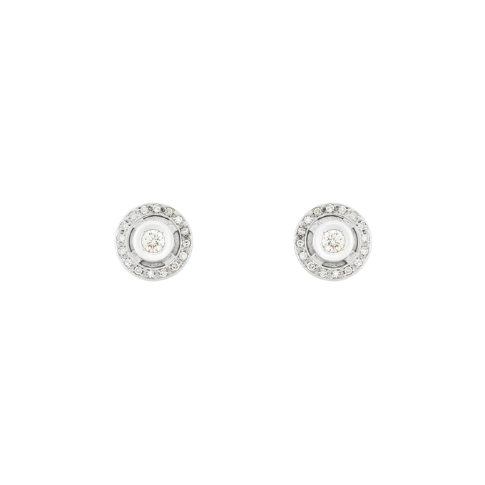 Серьги из золота 585 пробы c бриллиантами, К 0000 2652 за 38400