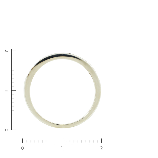 Кольцо из белого золота 585 пробы c 38 бриллиантами, Л16148946 за 24540