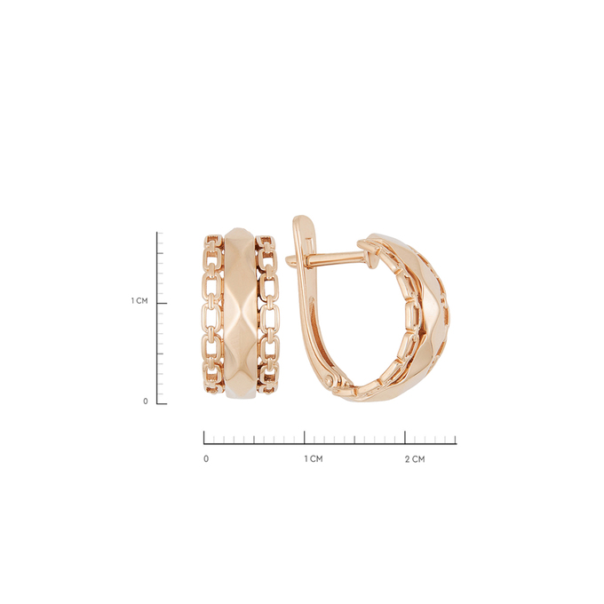 Серьги из золота 585 пробы