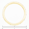 Кольцо из желтого золота 585 пробы c фианитами