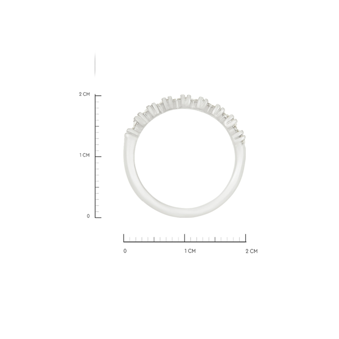 Кольцо из золота 750 пробы c бриллиантами, Л 0911 3877 за 155000