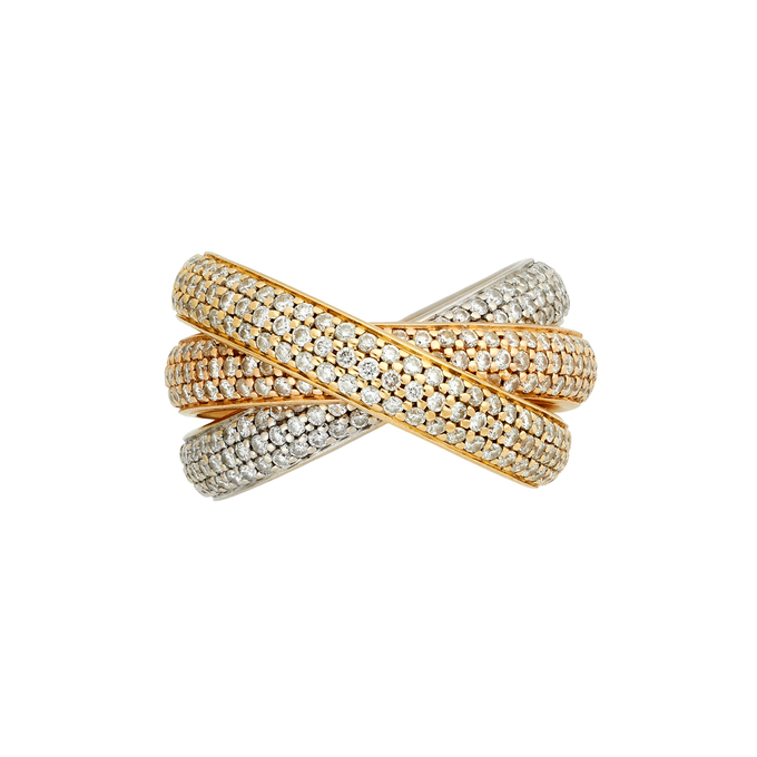 Кольцо Cartier Trinity, Л 2813 7797 за 880000