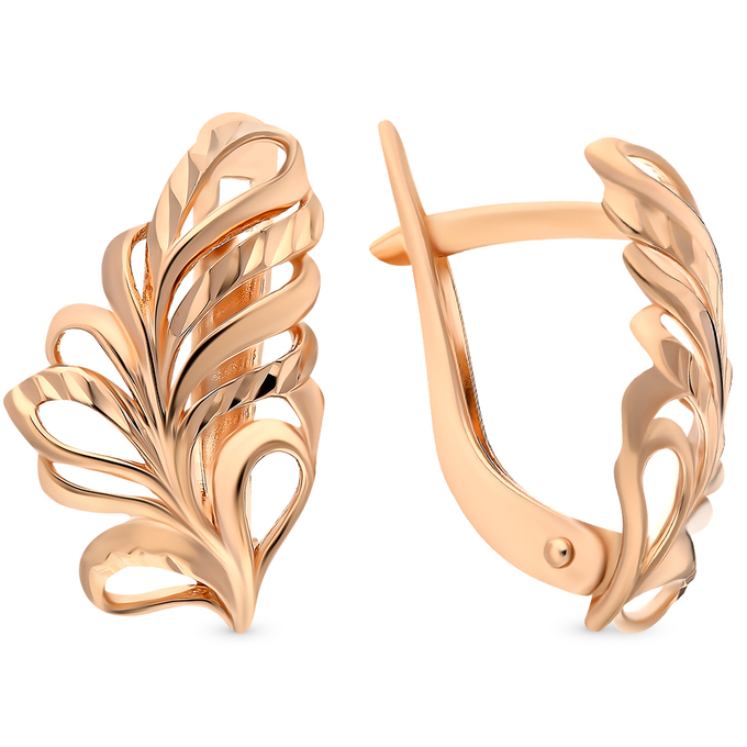 Серьги из золота 585 пробы