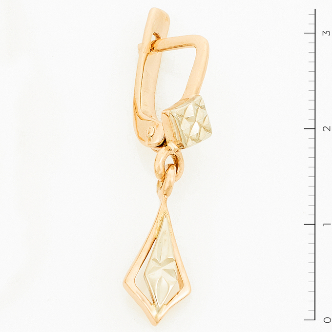Серьги из золота 585 пробы