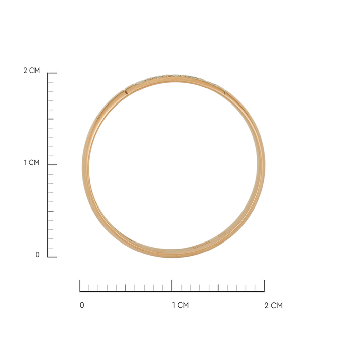 Кольцо из золота 585 пробы c бриллиантами, Л 3207 5779 за 19120