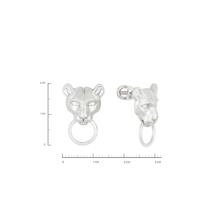 Серьги из золота 585 пробы, Л 3014 2548 за 62900