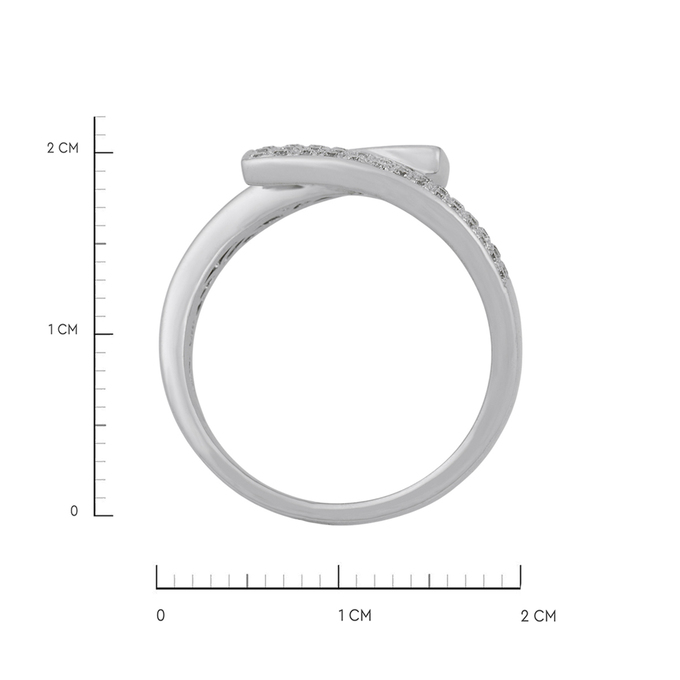 Кольцо из золота 750 пробы c бриллиантами, Л 0911 2356 за 75950