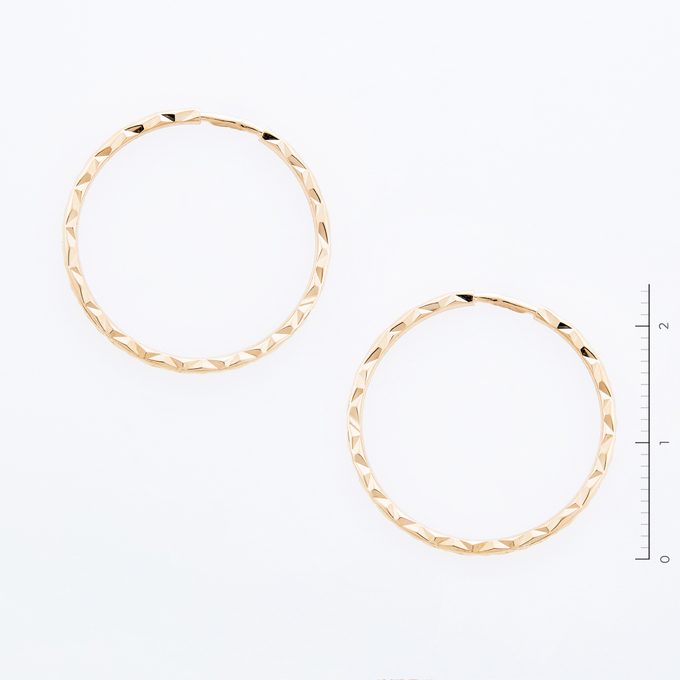 Серьги из золота 585 пробы