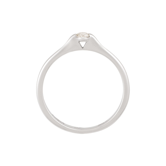 Кольцо из золота 585 пробы c бриллиантом, Л 2415 4697 за 28000