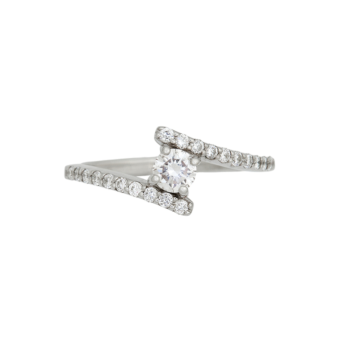 Кольцо из золота 585 пробы c бриллиантами, Л 6402 3075 за 41400