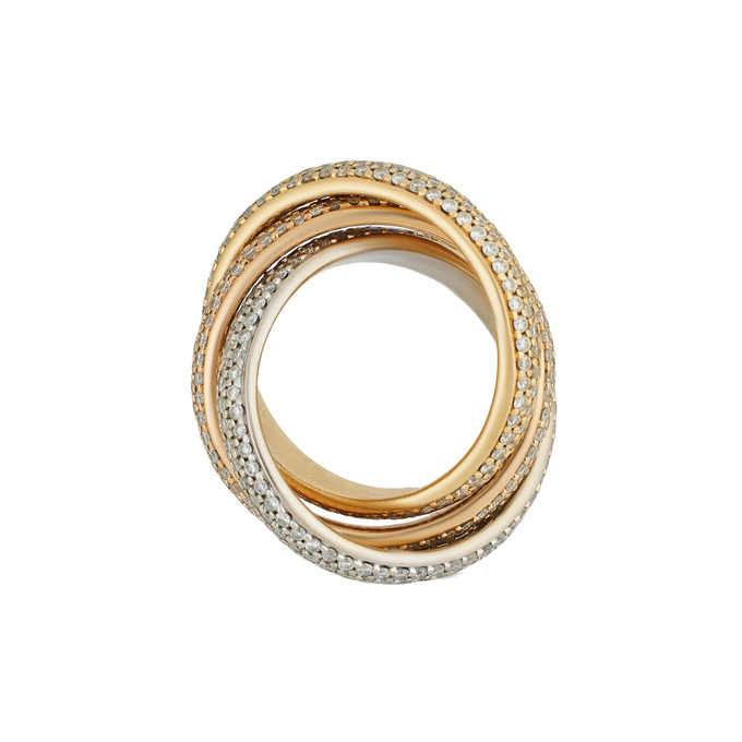 Кольцо Cartier Trinity, Л 2813 7797 за 880000