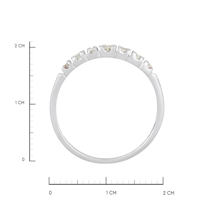 Кольцо из золота 585 пробы c бриллиантами, Л 0910 6458 за 16400
