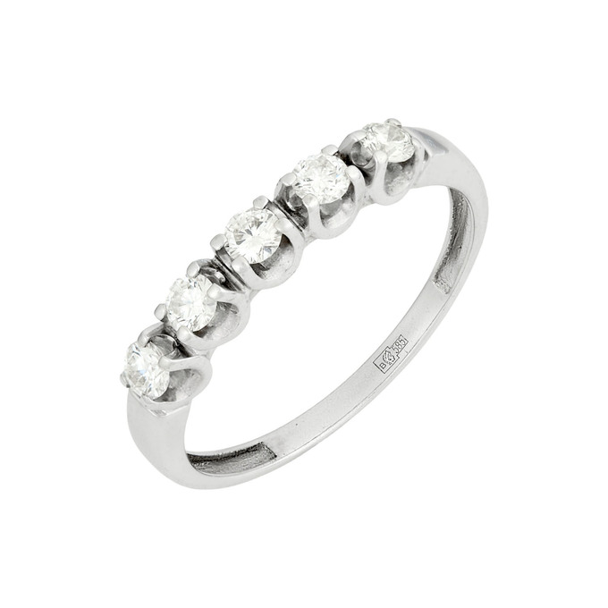 Кольцо из золота 585 пробы с бриллиантами, Л 2011 0519 за 44000