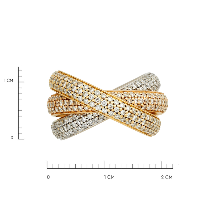 Кольцо Cartier Trinity, Л 2813 7797 за 880000