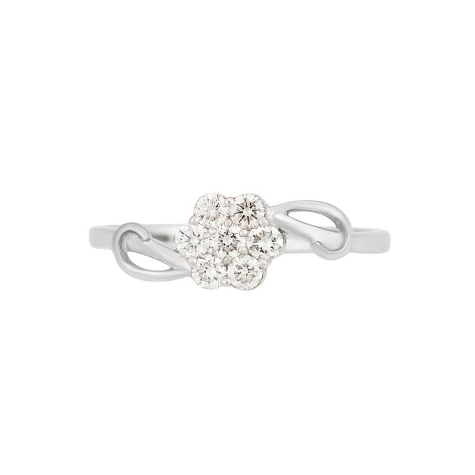 Кольцо из золота 585 пробы c бриллиантами, Л 2509 2329 за 25500