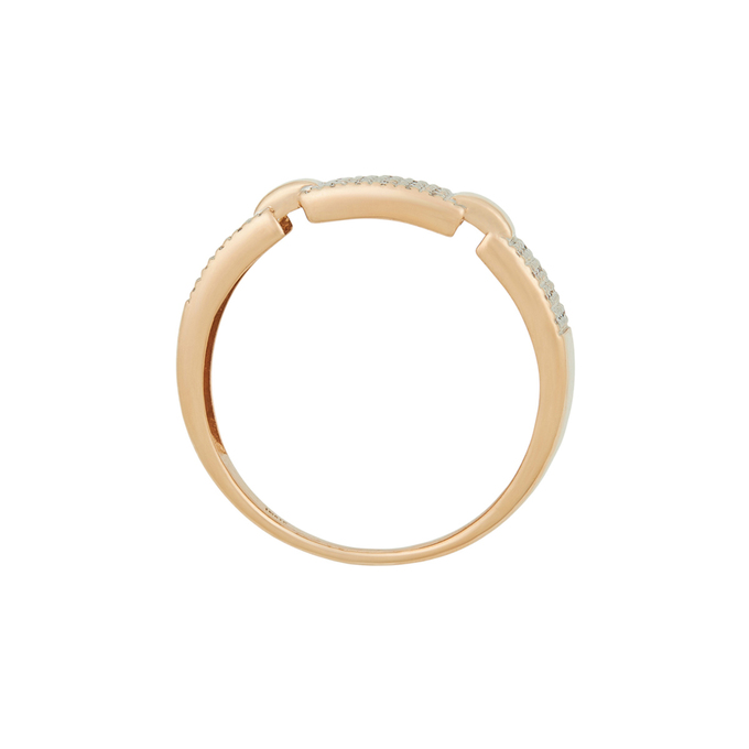 Кольцо из золота 585 пробы c бриллиантами, Л 6102 9969 за 38000