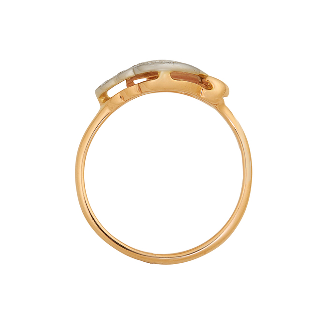 Кольцо из золота 585 пробы c бриллиантами, Л 4501 4512 за 40800