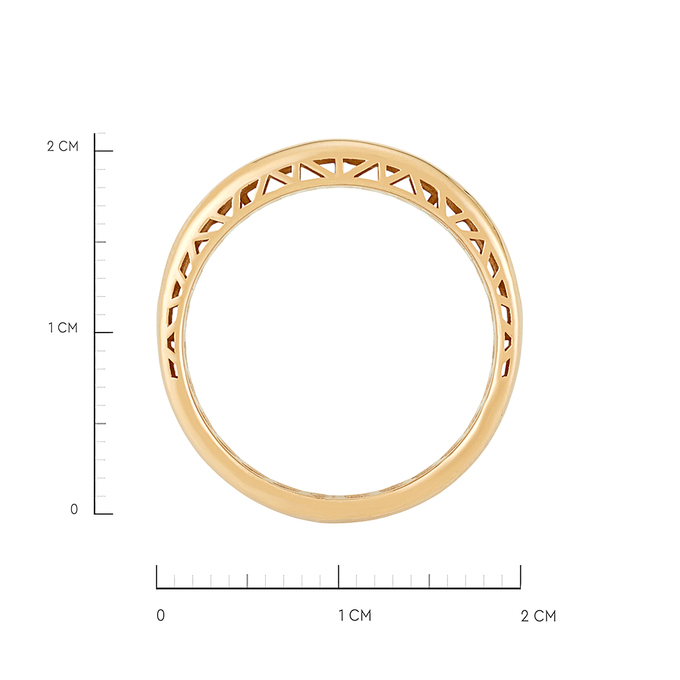 Кольцо из золота 585 пробы c бриллиантами, Л 6202 1278 за 44000