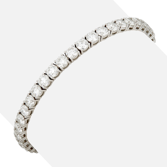 Браслет из золота 750 пробы c бриллиантами, Л 2812 5580 за 1900000