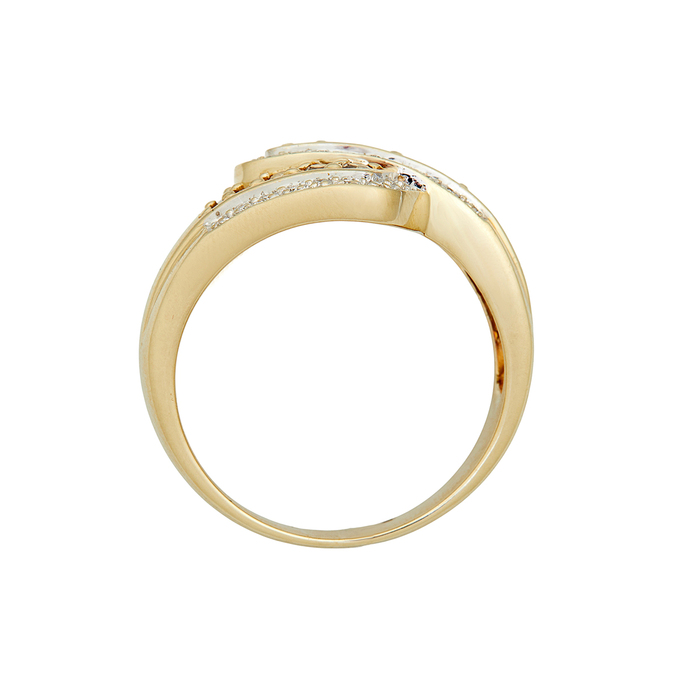 Кольцо из золота 585 пробы c бриллиантами, Л 2812 2454 за 80000