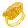Кольцо золото, 750, 3 к.,7,11 гр. (чистый вес 7,11 гр.) Roberto Coin Textured Nugget,  вмятины и царапины