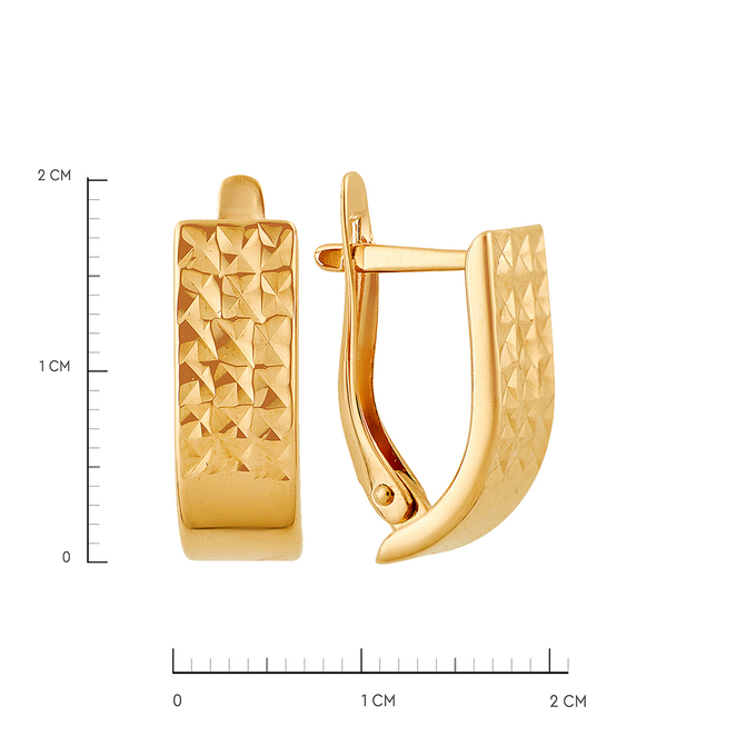 Серьги из золота 585 пробы, Ц О007 1486 за 26800