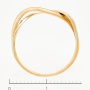 Кольцо из комбинированного золота 585 пробы Л66017879 фото 4