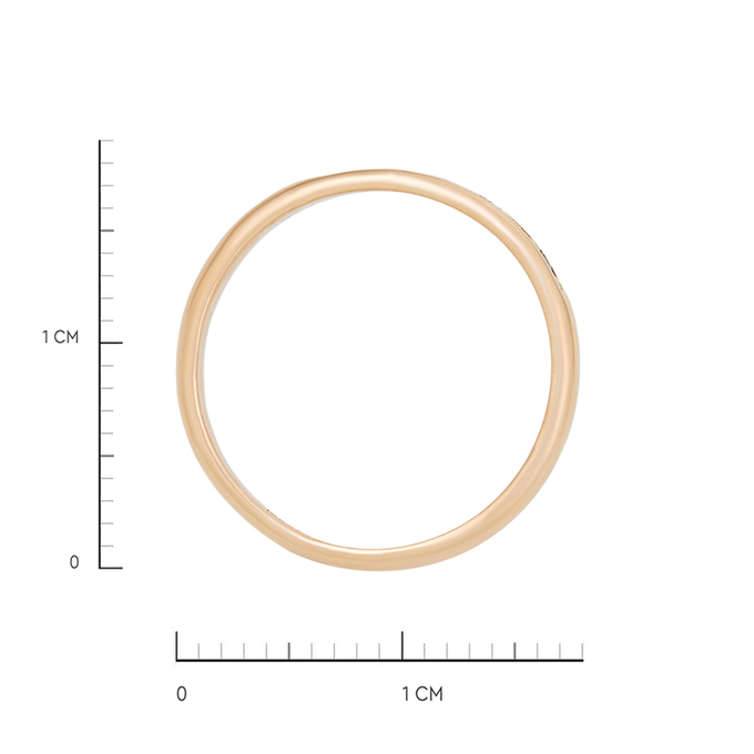 Кольцо из золота 585 пробы c бриллиантами, Л 6002 1236 за 23920