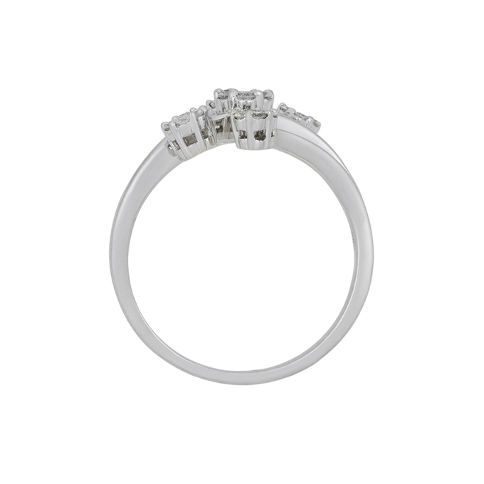 Кольцо из золота 585 пробы c бриллиантами, Л 3706 6703 за 64720