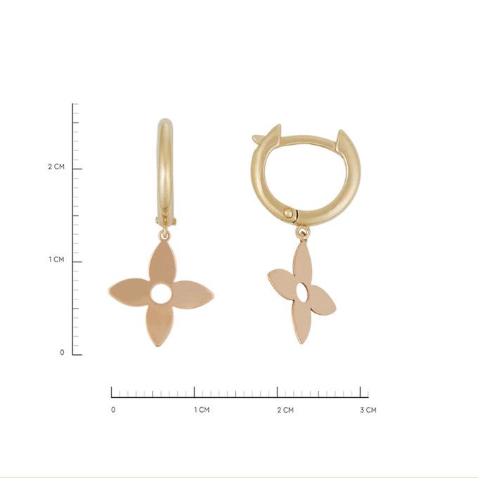 Серьги из золота 585 пробы, Л 7502 3147 за 14560