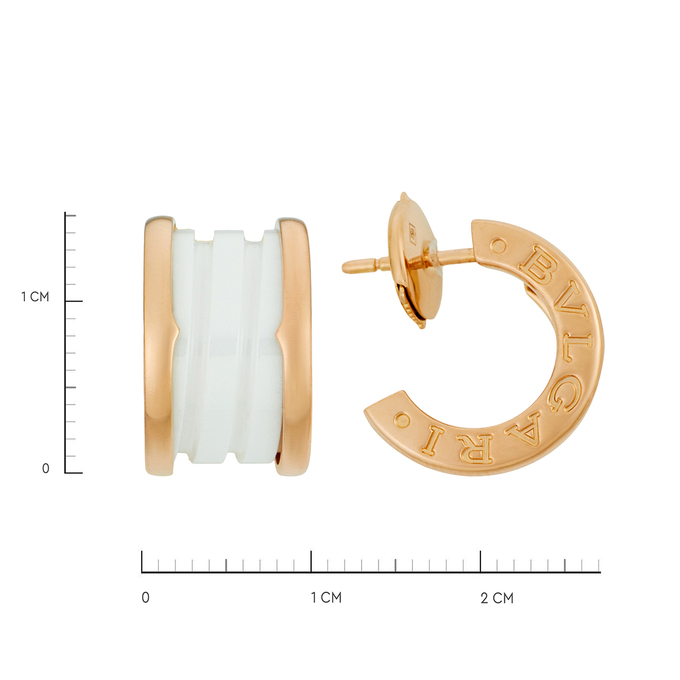 Серьги Bvlgari B.Zero1 Ceramic, Ц О007 1773 за 275000