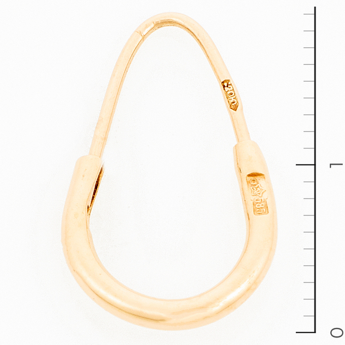 Серьги из золота 585 пробы